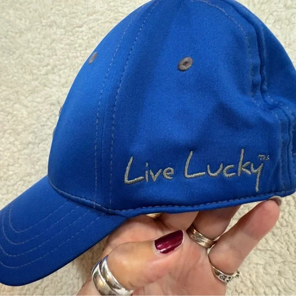 Black Clover Blue Cap with Gray Clover | Premium Clover Original Design | Unisex - Picture 4 of 6